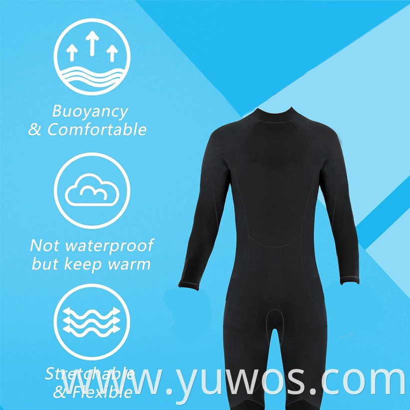 Youth Wetsuit 3mm Full Suit Neoprene Suit Long Sleeve Diving Suit